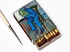 微型艺术：在火柴盒上手绘梵高经典画作
点击查看更多