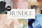 BUNDLE Abstract Painted Backgrounds : THE MONTH SERIES BUNDLE IS HERE! This bundle currently includes 10 separate packs of hand-painted abstract background inspired by a specific month. Don't miss out on this great value with so