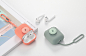 ROCK适用airpods保护套苹果airpods2无线蓝牙耳机套情侣1二代通用硅胶套airport保护壳潮牌aiepods充电盒子套-tmall.com天猫