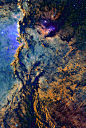 stellar-indulgence:
“ Emission Nebula NGC 6188 - 4,000 light years away in the constellation Ara
”