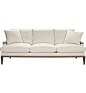 Alexander Sofa from the Winterthur Country Estate collection by Hickory Chair Furniture Co.: 