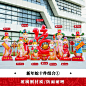 2025新年生肖蛇雕塑春节元旦商场售楼部小区蛇年美陈吉祥物大摆件-淘宝网