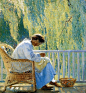 Daniel Garber (American，1880-1958) ​​​​