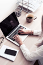 Download Woman Working in Modern Office Space Free Stock Photo