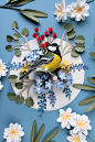 New Paper Bird Sculptures by Diana Beltran Herrera : Recent work by talented Colombian artist Diana Beltran Herrera.

"Her incredibly lifelike depictions are built entirely out of cut paper and imitate a variety of bird species from all over the worl