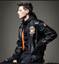 迪赛 吉普空军飞行员皮夹克男2019秋冬季外套棒服球立领机车皮衣-tmall.com天猫