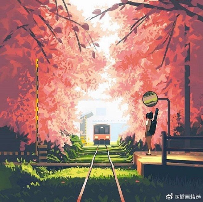 一个人的生活日常插画
孤独也可以很幸福
...