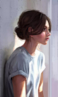 人像丨美国画师Mandy Jurgens