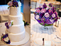 简洁的旅行婚礼，白紫色是主打-布置-汇聚婚礼相关的一切