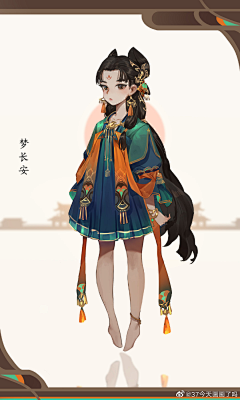 coco巧克力采集到人设立绘