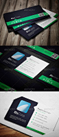 Very Clean Business Card - GraphicRiver Item for Sale@北坤人素材