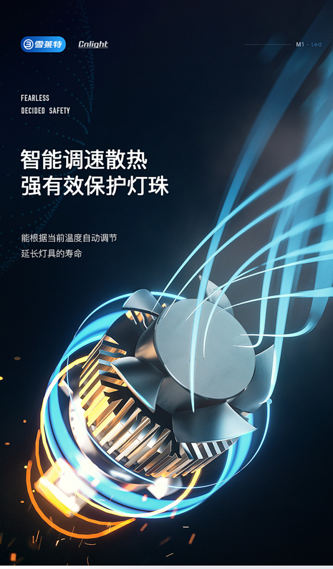雪莱特 M1汽车LED大灯H4H7H11...
