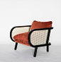 BuzziCane: Modern Seating with Traditional Woven Cane Backs - Design Milk