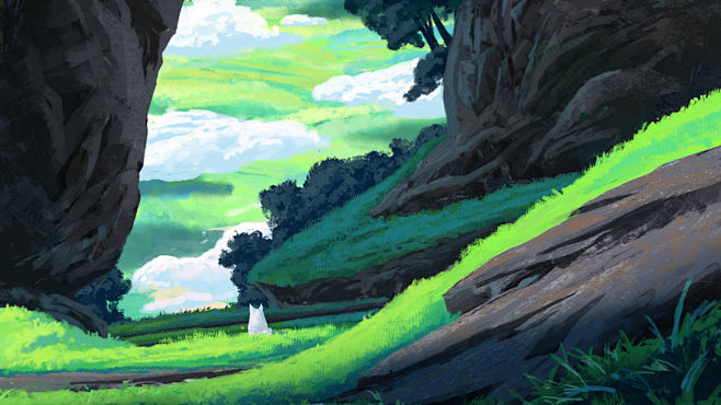 卡通场景01