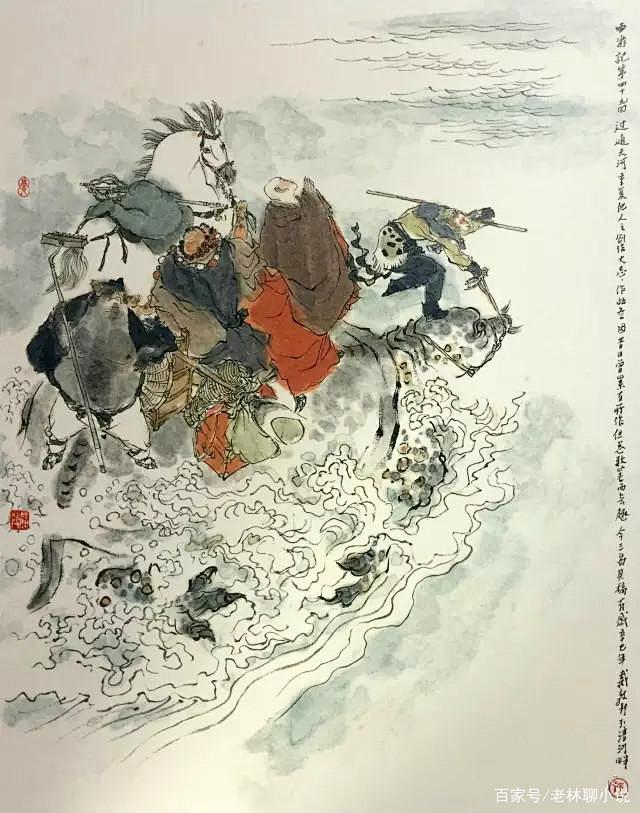 国画大师戴敦邦画《西游记》，令人叹服