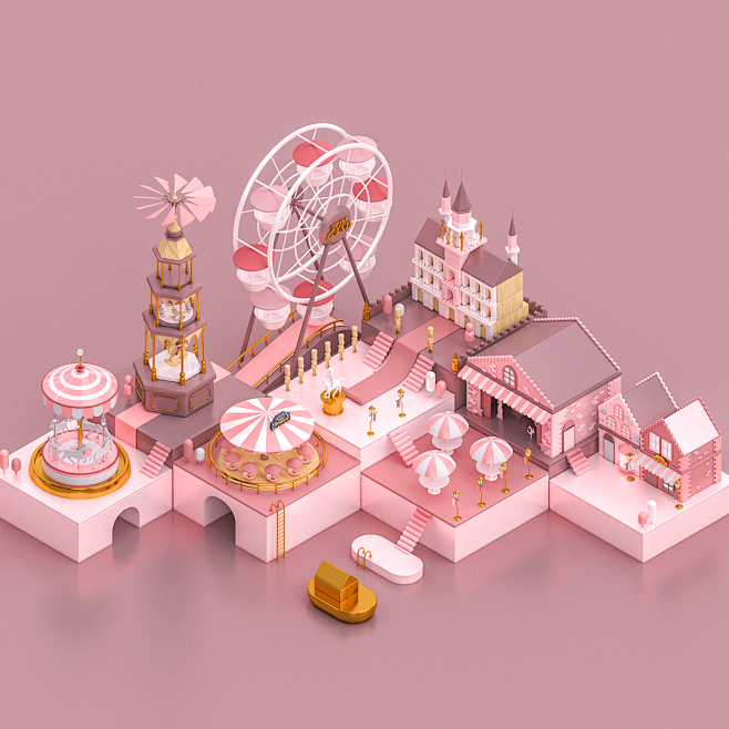 Pink Toy World
