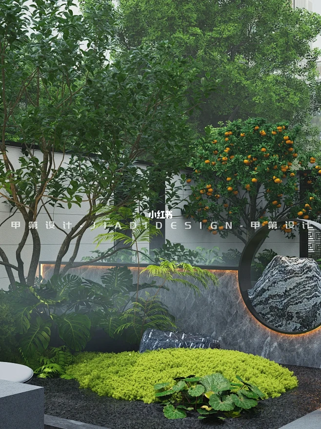 庭院分享 | 邻居都羡慕我的新中式庭院~-花瓣网