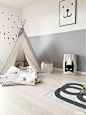 un tipi pour une chambre enfant: 