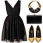 A fashion look from November 2013 featuring Zetterberg dresses, Yves Saint Laurent pumps and Yves Saint Laurent clutches. Browse and shop related looks.