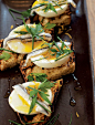 Egg & Anchovy Crostini