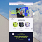 其中包括图片：Cloud Nine | Bold, Modern Period Branding
