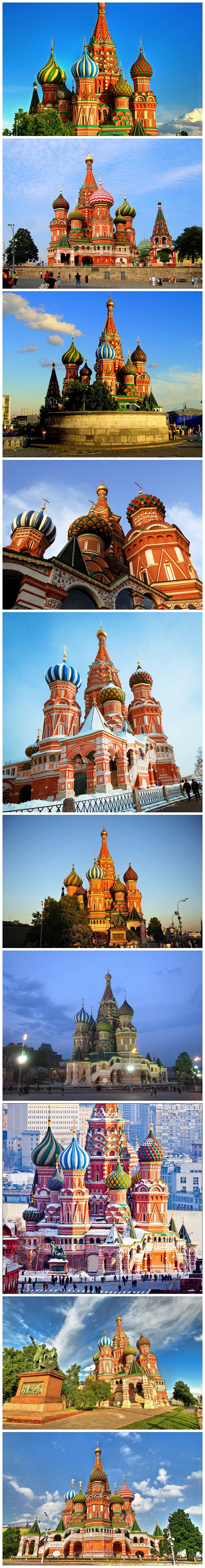 莫斯科，红场，教堂，大图