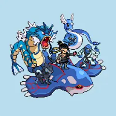 国外双胞胎女玩家创作，精灵宝可梦守望先锋像素风人物画作 - 图片中心 - 守望先锋玩家俱乐部 - 努巴尼