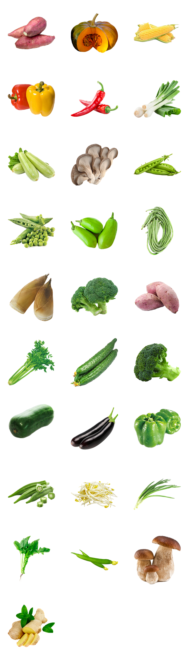 水果蔬菜 素材