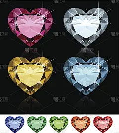 心形的宝石