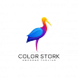 Stork concept illustration vector templa... | Premium Vector #Freepik #vector #logo #business #abstract #arrow