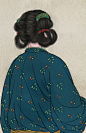 插画——最美的背影
