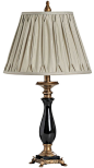 Hill Interiors Cannes Traditional Table Lamp: 