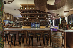 ZMD泽木艺术设计采集到酒吧及户外区域