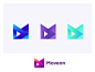 Hey guys, 
here is the colour variations for moveon logo.
Your feedback is welcome as always! :)