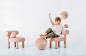 baby chair children children furniture furniture noom product design  Sokolova ukraine kids