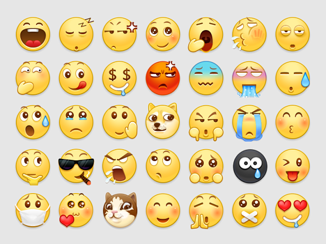 微博表情符号3x表情符号ui总督微博表情符号