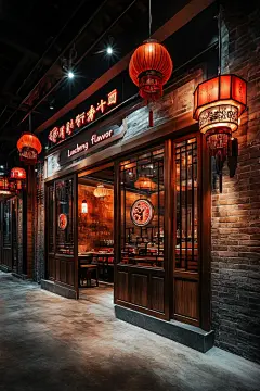 中餐厅效果摄影图