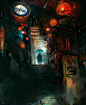 #七点GAME# #游戏美术#
阴森恐怖！
好怕转角就遇到...

Reza Afshar
个人主页：rezaafshar.artstation.com ​​​​
