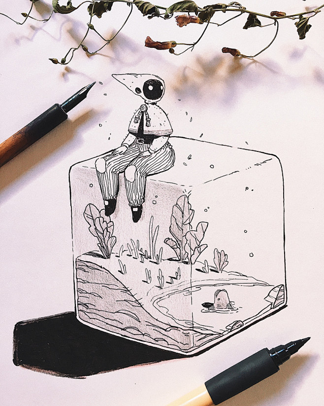 Inktober 2017 on Beh...