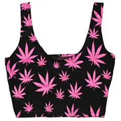 O-Mighty BARBIE WEED CROP TOP at Shop Jeen | SHOP JEEN