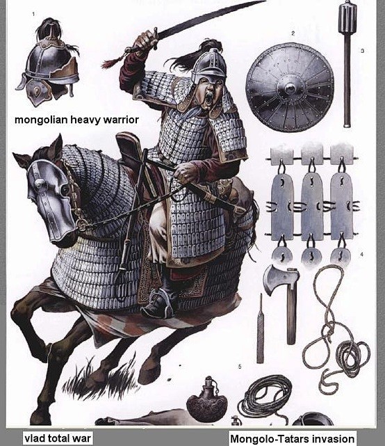 Mongolian heavy warr...