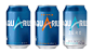 可口可乐运动饮料Aquarius（水动乐）重新设计LOGO和包装