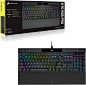 Corsair K70 RGB PRO Wired Mechanical Gaming Keyboard (Cherry MX RGB Red Switches: Linear and Fast, 8,000Hz Hyper-Polling, PBT Double-Shot PRO Keycaps, Soft-Touch Palm Rest) QWERTY, NA - Black : Amazon.ca: Electronics