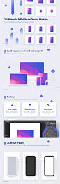 20个极简主义和平面设备为Photoshop，极简主义和平面设备提供矢量样机_样机_乐分享素材网_psd素材_平面素材_png素材_免费素材_素材共享平台