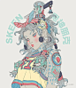 独创的哑光陶瓷质感画风，独特的个人风格才是区分大神和普通画师的出路！