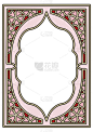 樱花图案框架插图
