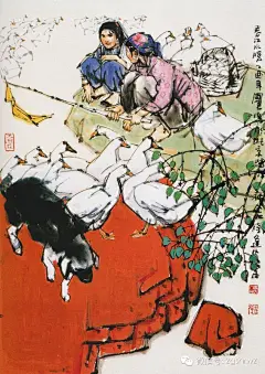 【中国书画人物志 · 史国良】人物作品欣赏
