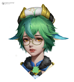 Rwei:)微米采集到厚涂头像
