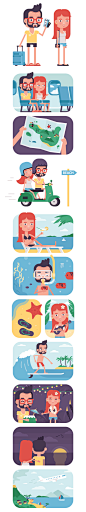 Island vacation : Personal project.