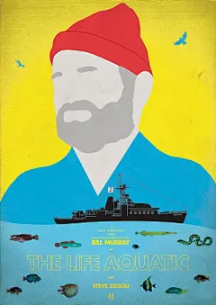 《水中生活》（2014）
导演:  Wes Anderson(韦斯·安德森)
